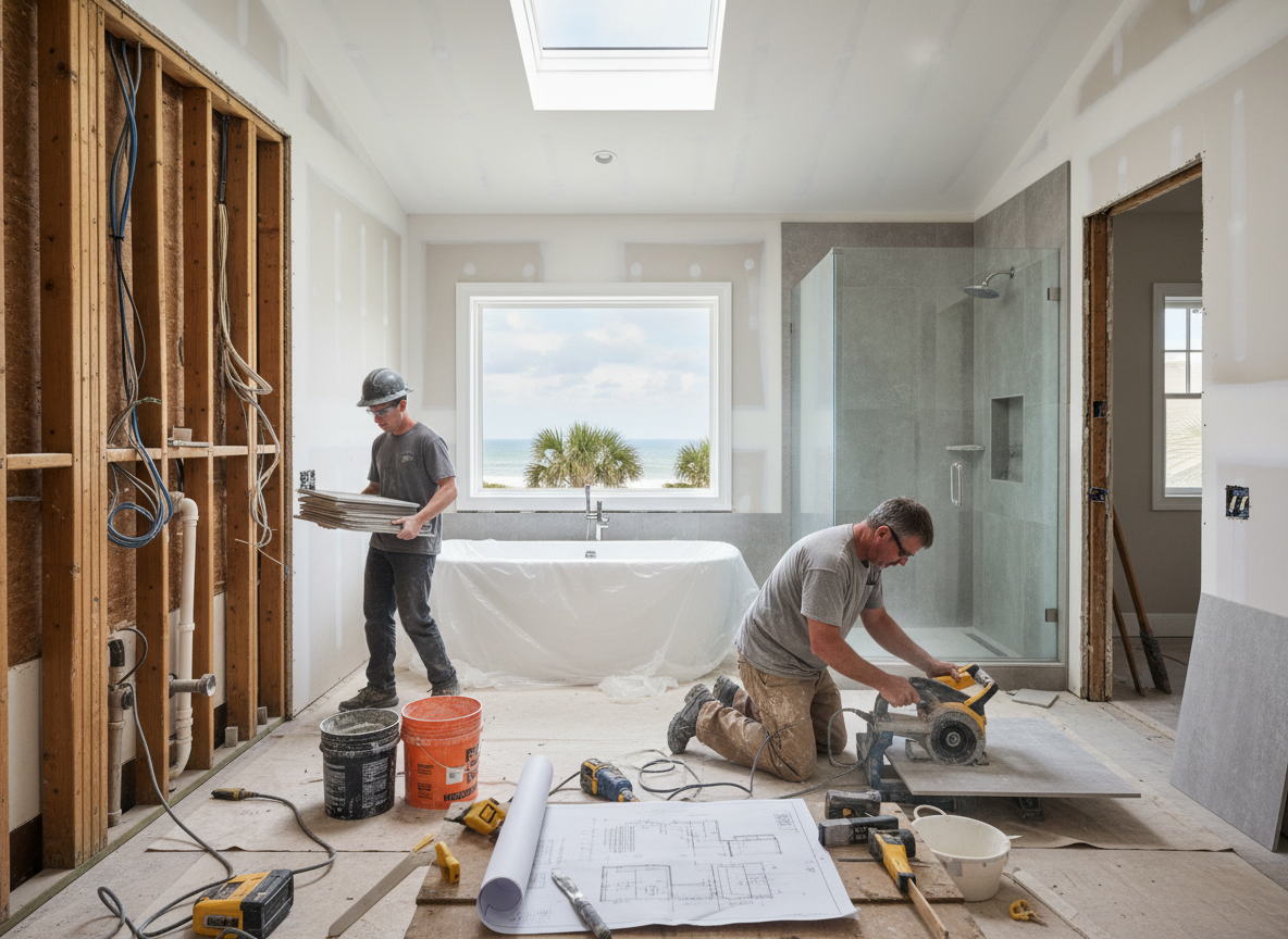 Master Bathroom Remodel in Virginia Beach